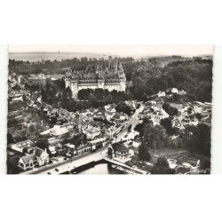 PIERREFONDS: vue d'ensemble vue aérienne 10x15 - très bon état