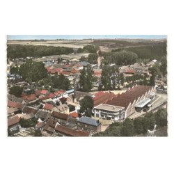 PAILLART: l'usine geoffroy-delore vue aérienne 10x15 - très bon état
