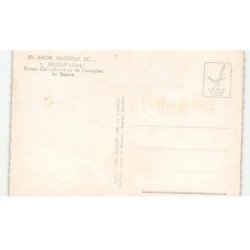 ORROUY: ruines gallo-romaines de champlieu, le théâtre vue aérienne 10x15 - très bon état