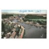 LONGUEIL-ANNEL: entrée du canal latéral à l'oise vue aérienne 10x15 - très bon état