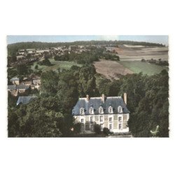 LE MEUX: le château vue aérienne 10x15 - très bon état