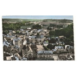 MOUY: l'église vue aérienne 10x15 - très bon état