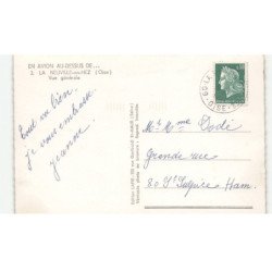 LA NEUVILLE-en-HEZ: vue générale vue aérienne 10x15 - très bon état