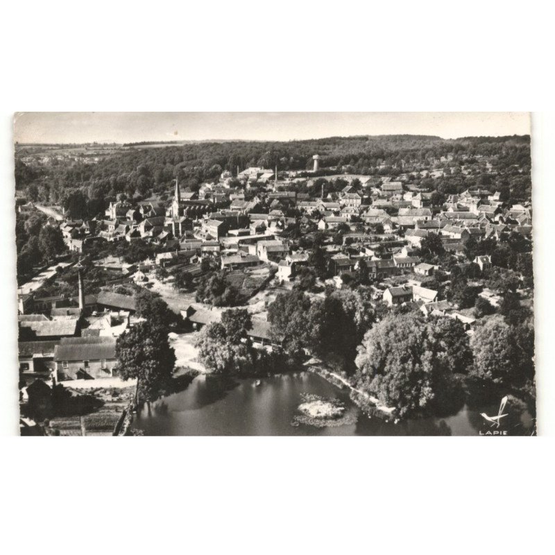 LA CHAPELLE-aux-POTS: vue générale vue aérienne 10x15 - très bon état