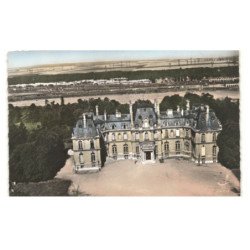 CREIL: le château vue aérienne 10x15 - très bon état