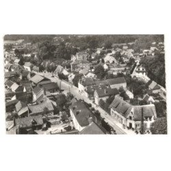 CUTS: vue générale vue aérienne 10x15 - état timbre arraché