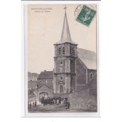 NOYELLES-sous-LENS : clocher de l'eglise - tres bon etat