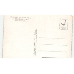 COMPIEGNE: vue d'ensemble vue aérienne 10x15 - très bon état