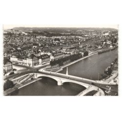 COMPIEGNE: pont sur l'oise vue aérienne 10x15 - très bon état