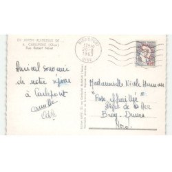 CARLEPONT: rue robert néret vue aérienne 10x15 - très bon état