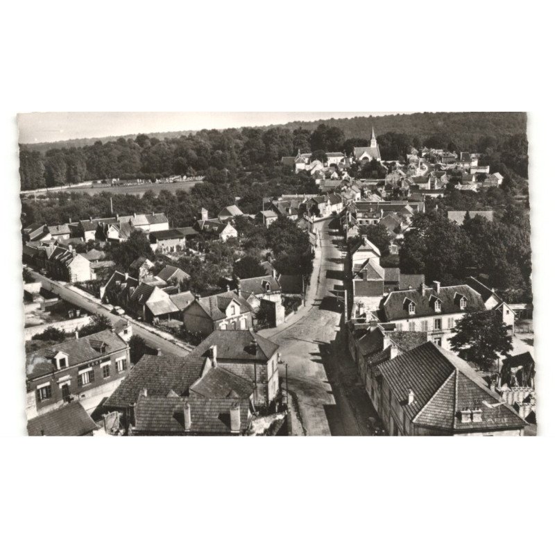 CARLEPONT: vue générale vue aérienne 10x15 - très bon état