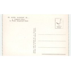 CHAALIS: le musée jacquemard andré vue aérienne 10x15 - très bon état