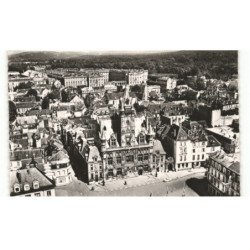 COMPIEGNE: l'hôtel de ville vue aérienne 10x15 - très bon état