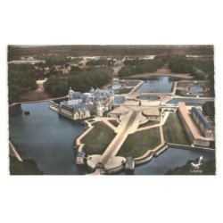 CHANTILLY: le château vue aérienne 10x15 - très bon état