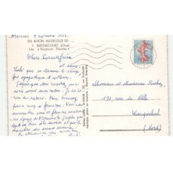 BERTHECOURT: les "vacances fleuries" vue aérienne 10x15 - très bon état