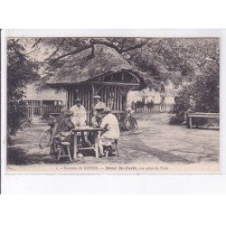 RENNES environs: mi-forêt hôtel, vue prise du puits - très bon état