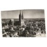 CHARTRES: la cathédrale et vue générale vue aérienne 10x15 - très bon état