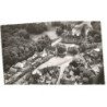 MAINTENON: la place aristide briand et le château vue aérienne 10x15 - très bon état