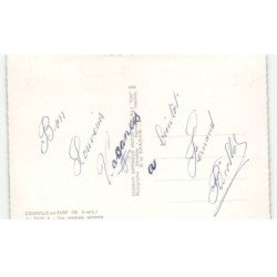 COURVILLE-sur-EURE: vue générale vue aérienne 10x15 - très bon état
