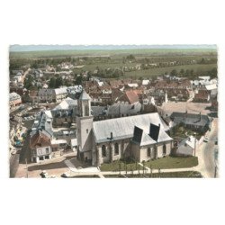 LA LOUPE: l'église vue aérienne 10x15 - très bon état