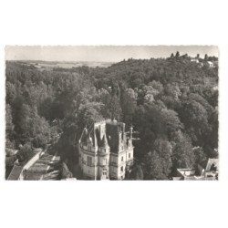 EPERNON: le château des tourelles vue aérienne 10x15 - très bon état