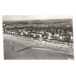 SAINT-AUBIN-sur-MER: vue générale vue aérienne 10X15 - très bon état