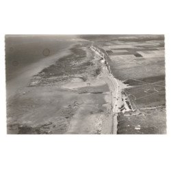 SAINT-AUBIN-sur-MER: la plage et des falaises vue aérienne 10X15 - très bon état