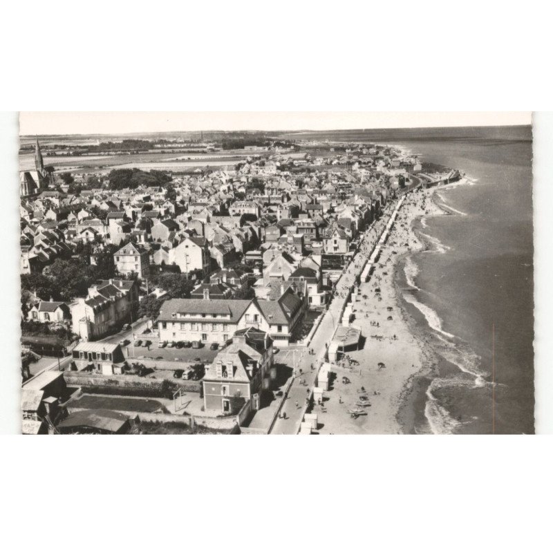 SAINT-AUBIN: vue générale vue aérienne 10X15 - très bon état
