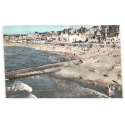 VILLERS-sur-MER: la plage vue aérienne 10X15 - très bon état