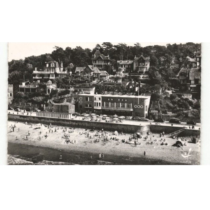 VILLERVILLE-sur-MER: le casino vue aérienne 10X15 - très bon état