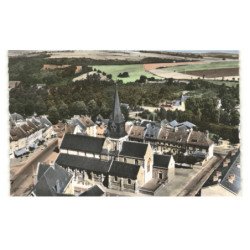 THURY-HARCOURT: vue aérienne 10X15 - très bon état