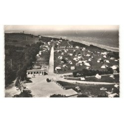 HOULGATE: terrain de camping, la corniche d'houlgate vue aérienne 10X15 - très bon état