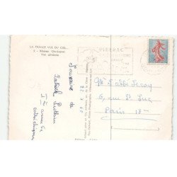 RIBERAC: vue générale vue aérienne 10x15 - très bon état