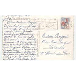 COURSEULLES-sur-MER: vue aérienne 10X15 - très bon état