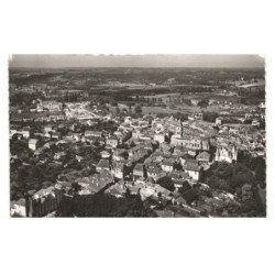THIVIERS: vue générale vue aérienne 10x15 - très bon état