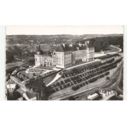 HAUTEFORT: château de hautefort vue aérienne 10x15 - très bon état