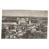 HAUTEFORT: le château et le centre de la ville vue aérienne 10x15 - très bon état