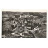 HAUTEFORT: vue générale, au fond, le château vue aérienne 10x15 - très bon état
