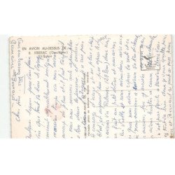 RIBERAC: l'église: vue aérienne 10x15 - très bon état