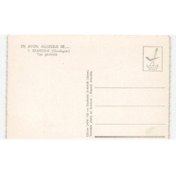 BRANTOME: vue générale  vue aérienne 10x15 - très bon état