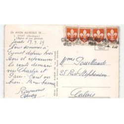 EYMET: l(église et vue générale vue aérienne 10x15 - très bon état