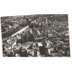 PERIGUEUX: saint-front et le quartier saint-georges vue aérienne 10x15 - très bon état