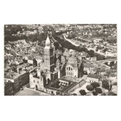 PERIGUEUX: cathédrale saint-front vue aérienne 10x15 - très bon état