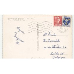 PERIGUEUX: cathédrale saint-front vue aérienne 10x15 - très bon état