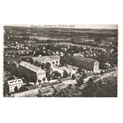 BERGERAC: les casernes chanzy vue aérienne 10x15 - très bon état