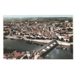 BERGERAC: vue générale vue aérienne 10x15 - très bon état