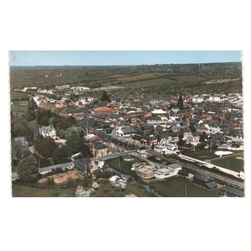 LIVAROT: vue aérienne 10X15 - très bon état