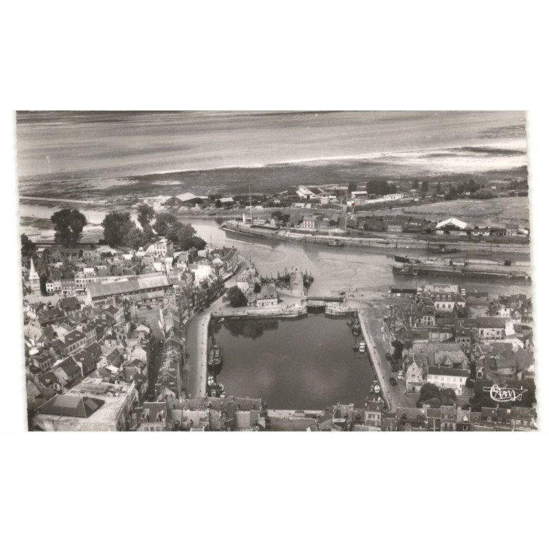 HONFLEUR: vue aérienne 10X15 - très bon état