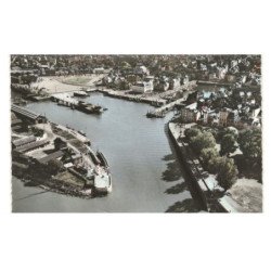 HONFLEUR: vue générale vue aérienne 10X15 - très bon état