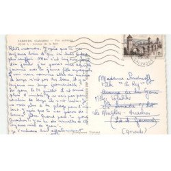 CABOURG: avenue de la mer vue aérienne 10X15 - très bon état